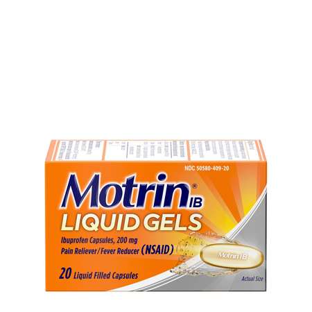 MOTRIN Motrin Liquid Gels 20 Count, PK24 3040920
